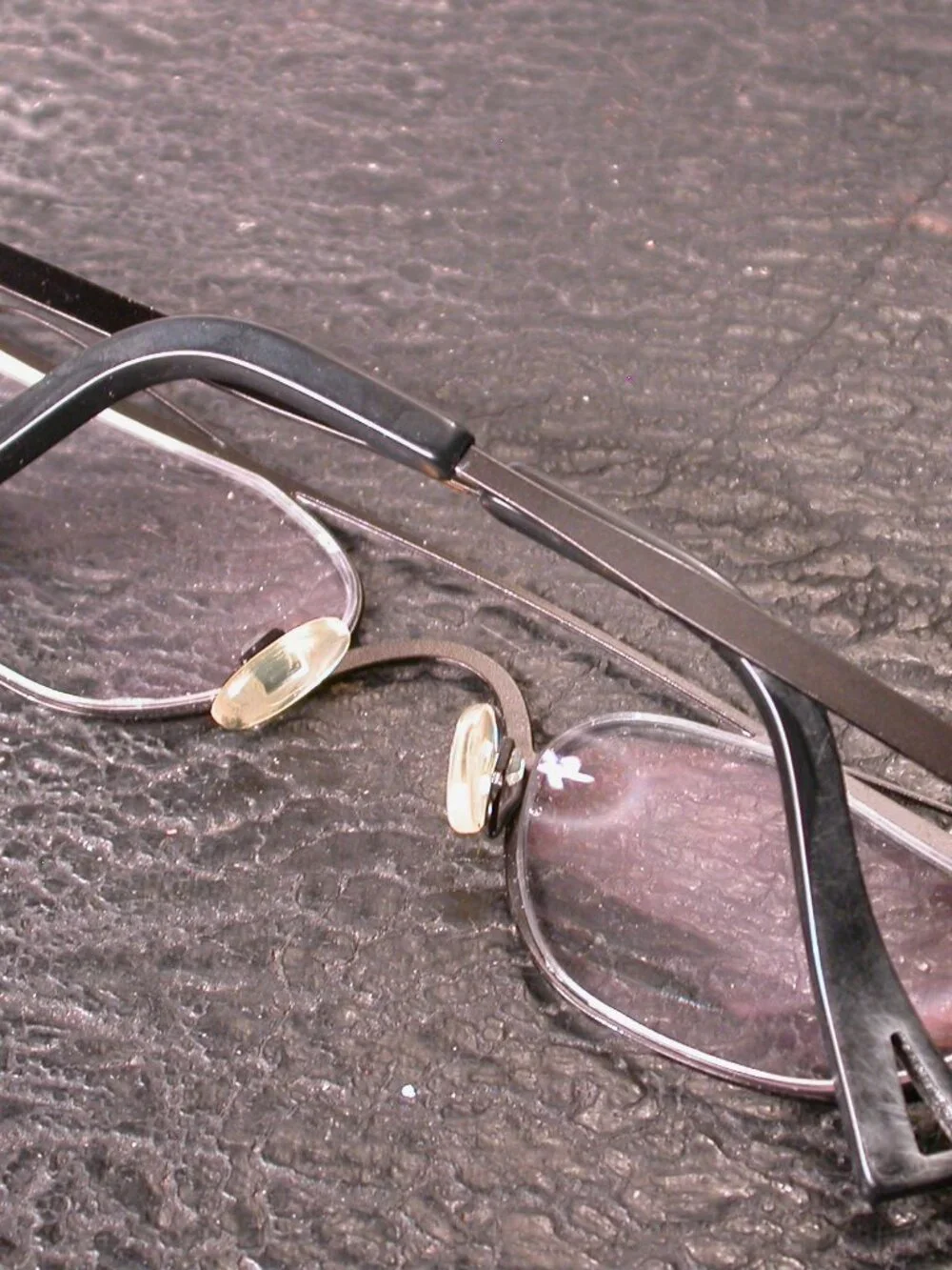 Theo Soba Dark Purple Black Modern Art Eyeglasses Spectacles  Made in Belgium